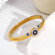 Load image into Gallery viewer, Blue Eye Bracelet Stainless Steel Accessories