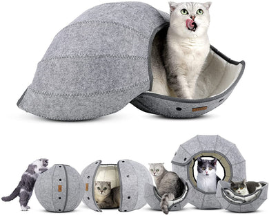 Cat Tunnel Toy Foldable Cat Tube Indoor  Multi-Function Pet Toy