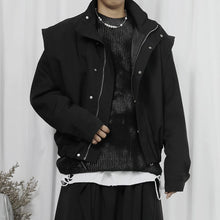 Load image into Gallery viewer, Samo Zaen&#39;s Loose Stand Collar Jacket Solid Color Versatile Short