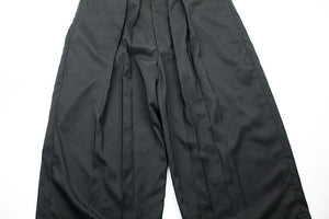 Samo Zaen Collection European and American pants cropped pants wide leg - FUCHEETAH