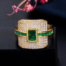 Load image into Gallery viewer, Zircons Monaco Luxury Cubic Ring - FUCHEETAH