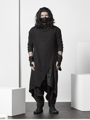 Samo Zaen Collection High neck Tshirt Japanese long style - FUCHEETAH