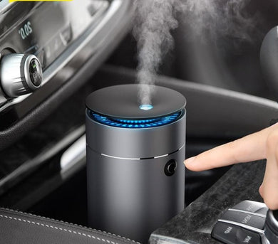 Car Diffuser Humidifier Auto Air Purifier Aroma Air Freshener with LED Light For Car Essential Oil Aromatherapy Diffuser - FUCHEETAH