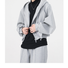 Load image into Gallery viewer, Samo zaen Simple Fake Two-piece Neutral Style Sports Suit For Men