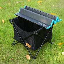 Cargar imagen en el visor de la galería, Outdoor Folding Table Storage Basket Round Picnic Table Hanging Bag Portable Invisible Pocket Waterproof Storage