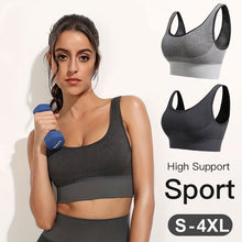 Charger l&#39;image dans la galerie, Sports Bra High Strength Shock-proof Plus Size Quick Drying