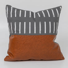 Laden Sie das Bild in den Galerie-Viewer, Light Luxury Bohemian Leather And Cotton Sofa Cushion Cover Car Pillow Cover