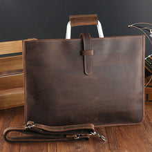 Cargar imagen en el visor de la galería, Men&#39;s handbag shoulder bag for work