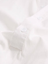 Cargar imagen en el visor de la galería, Men&#39;s Thobe with Button  Loose Long Sleeves Vintage