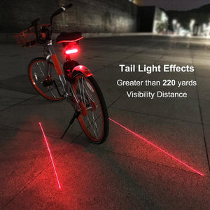 Smart LED Wireless Bicycle Tail Light