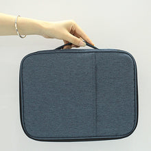 Load image into Gallery viewer, Multifunctional Portable Travel Multi-layer Organization Folder Storage Bag