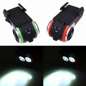 5 In 1 Double LED Bicycle Light