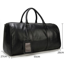 Load image into Gallery viewer, Lychee pattern vintage handbag for men