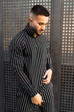 Charger l&#39;image dans la galerie, Striped Leisure Sport Suit Running Two-Piece Suit for men