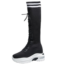 Cargar imagen en el visor de la galería, Breathable High-top Lace-up Women&#39;s Boots