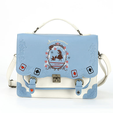 Bag Lolita Style Women Lady Girls Alice In Wonderland Designer Clutch