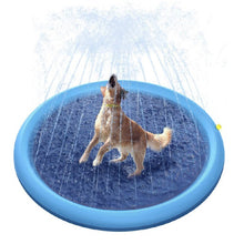 Load image into Gallery viewer, Non-Slip Splash Pad For Kids And Pet Dog Pool Summer Outdoor Water Toys Fun Backyard Fountain Play Mat