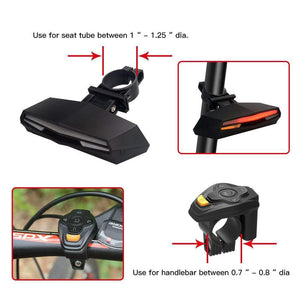 Smart LED Wireless Bicycle Tail Light