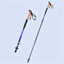 Load image into Gallery viewer, Foldable Lightweight Aluminum Alloy Trekking Pole, Adjustable Height