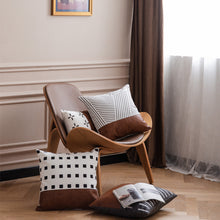 Laden Sie das Bild in den Galerie-Viewer, Light Luxury Bohemian Leather And Cotton Sofa Cushion Cover Car Pillow Cover