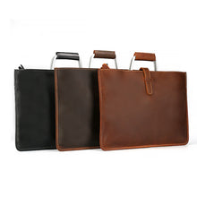 Cargar imagen en el visor de la galería, Men&#39;s handbag shoulder bag for work