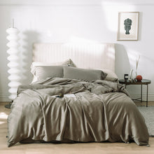 Charger l&#39;image dans la galerie, Four-piece plain simple bed sheet