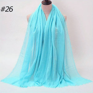 Women's Solid Color Hijab