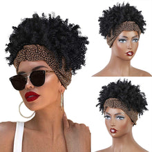 Load image into Gallery viewer, African Hair Bag Hair Band Turban Chemical Fiber Wig Headgear