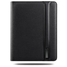 Laden Sie das Bild in den Galerie-Viewer, Multifunctional Rechargeable Folder Travel Notebook Composition  Folder With Wireless Power Charger Mobile