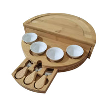 Charger l&#39;image dans la galerie, Bamboo Foldable Cheese Board for your kitchen