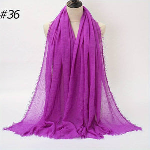 Women's Solid Color Hijab