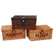 Cargar imagen en el visor de la galería, Storage Basket Rattan Wicker Picnic Basket Vegetable Basket