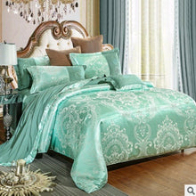 Load image into Gallery viewer, Luxury European Bedding Satin Jacquard Modal Cotton Tencel Set