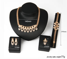 Load image into Gallery viewer, Bridal Necklace , ring and Earring Set for occasions