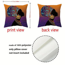 Charger l&#39;image dans la galerie, African American Girls Pillow Cover For Girls