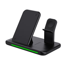 Charger l&#39;image dans la galerie, 15W Four-in-one Wireless Charger 12 Mobile Charger Watch Three-in-one