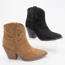 Cargar imagen en el visor de la galería, High heel solid color sleeve ankle boots