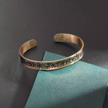 Charger l&#39;image dans la galerie, 1pc Exquisite Quran Verses Stainless Steel Bracelet