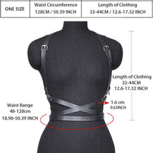 Laden Sie das Bild in den Galerie-Viewer, Belt Gothic Adjustable Rivet Body Harness For Women ( Hot Deals )