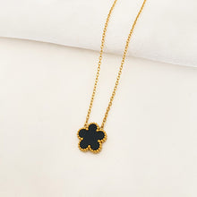 Cargar imagen en el visor de la galería, Five-leaf Flower Pendant Necklace Earring Bracelet Set for occasions