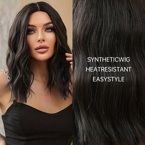 Long Curly Black Wigs Synthetic Women's Wigs For Daily Use