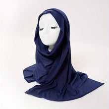 Charger l&#39;image dans la galerie, Solid Color Hijab Inelastic Sunscreen  Breathable