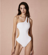 Load image into Gallery viewer, Cover Belly Retro Sexy Backless One-piece Swimming Suit