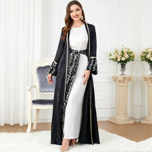 Cargar imagen en el visor de la galería, Women&#39;s Suit Two-piece Middle Eastern Long-sleeved Dress For Women Abbaya