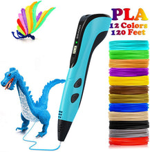 Load image into Gallery viewer, 3D Three-dimensional Painting Graffiti Printing Pen Creative Kids Intelligent Toy