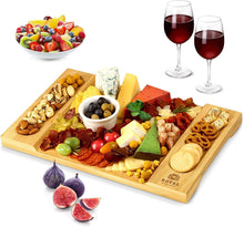 Charger l&#39;image dans la galerie, Bamboo Cheese Board &amp; Cutting Board Kitchen Supplies charicuterie board