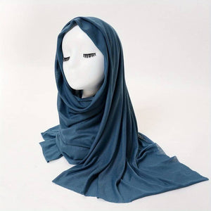 Solid Color Hijab Inelastic Sunscreen  Breathable