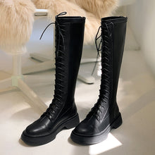 Laden Sie das Bild in den Galerie-Viewer, Fashion And Simple Women&#39;s Platform High Boots