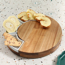 Charger l&#39;image dans la galerie, Fork Board Nordic Western Food Cutting Board Fruit Cheese Bread Pizza Board charicuterie board