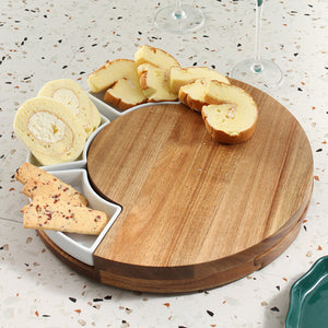 Fork Board Nordic Western Food Cutting Board Fruit Cheese Bread Pizza Board charicuterie board